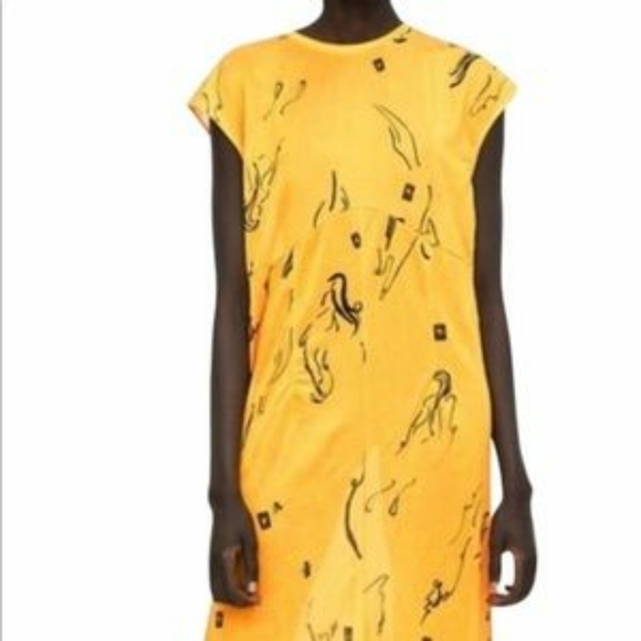 Zara yellow maxi Dress - Picture 4 of 9